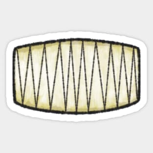 Orc Grill Grin Sticker
